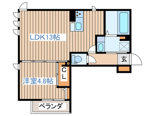 D-ROOM白萩町の物件間取画像